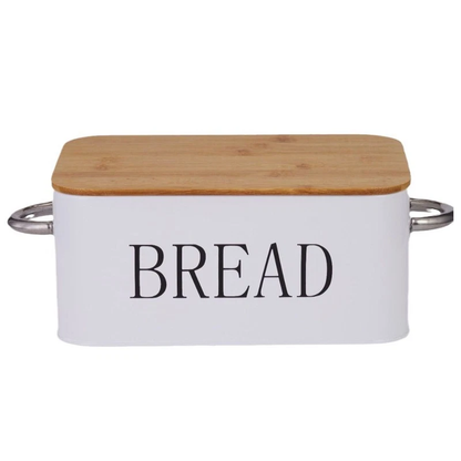Panera blanca con tapa removible — P2